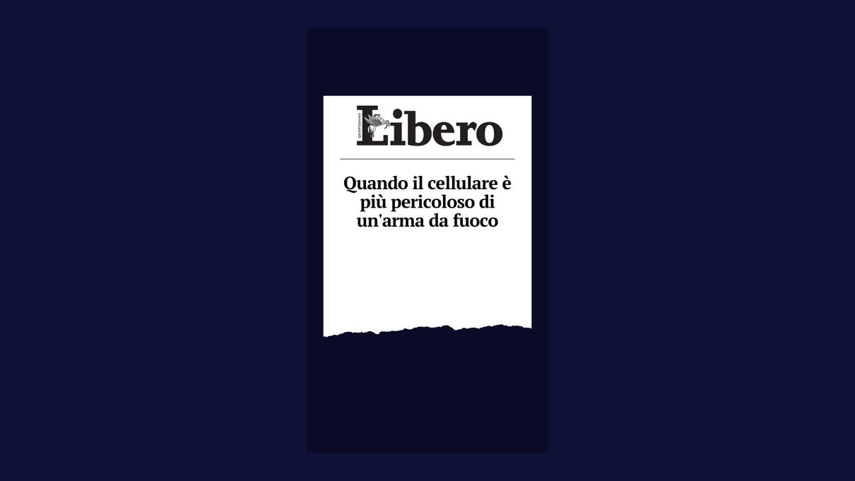 Feltri su Libero parlando della bimba di Palermo: “Quando il cellulare è più pericoloso di un’arma da fuoco” article-post