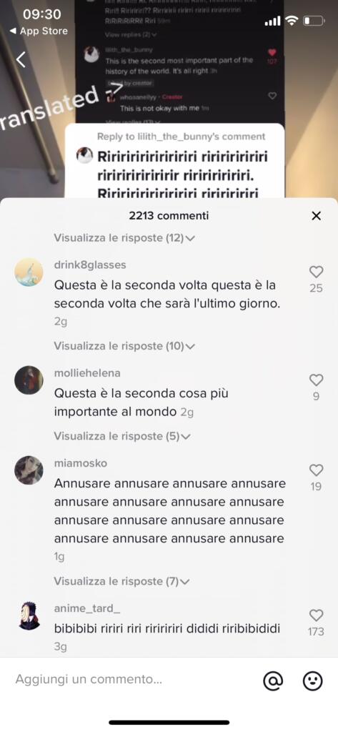 ririri su TikTok