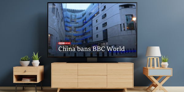 La Cina ha spento anche BBC World News