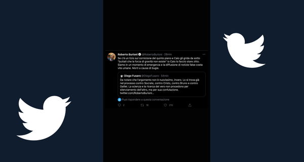 Burioni-Fusaro, scontro su ByoBlu. Ma una cosa va precisata: il sito può continuare a pubblicare