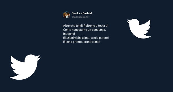 Il tweet del portavoce del M5S al Senato che avvicina le elezioni