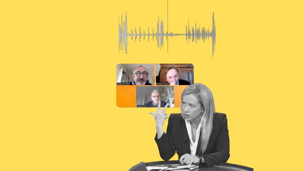 Gli insulti in radio del professore alla Meloni e l’emittente che prende le distanze solo a scoppio ritardato