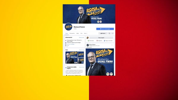 Il giallo (rosso) della pagina di Gualtieri sindaco di Roma con Pd e M5S