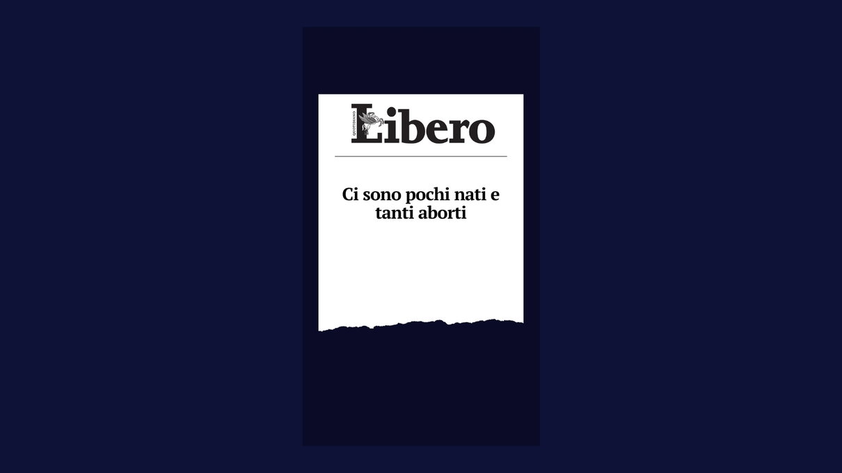 Proposta di fact checking sull’articolo di Libero sui tanti aborti in Italia article-post