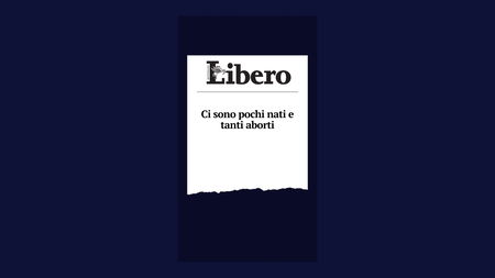 Proposta di fact checking sull’articolo di Libero sui tanti aborti in Italia article-post