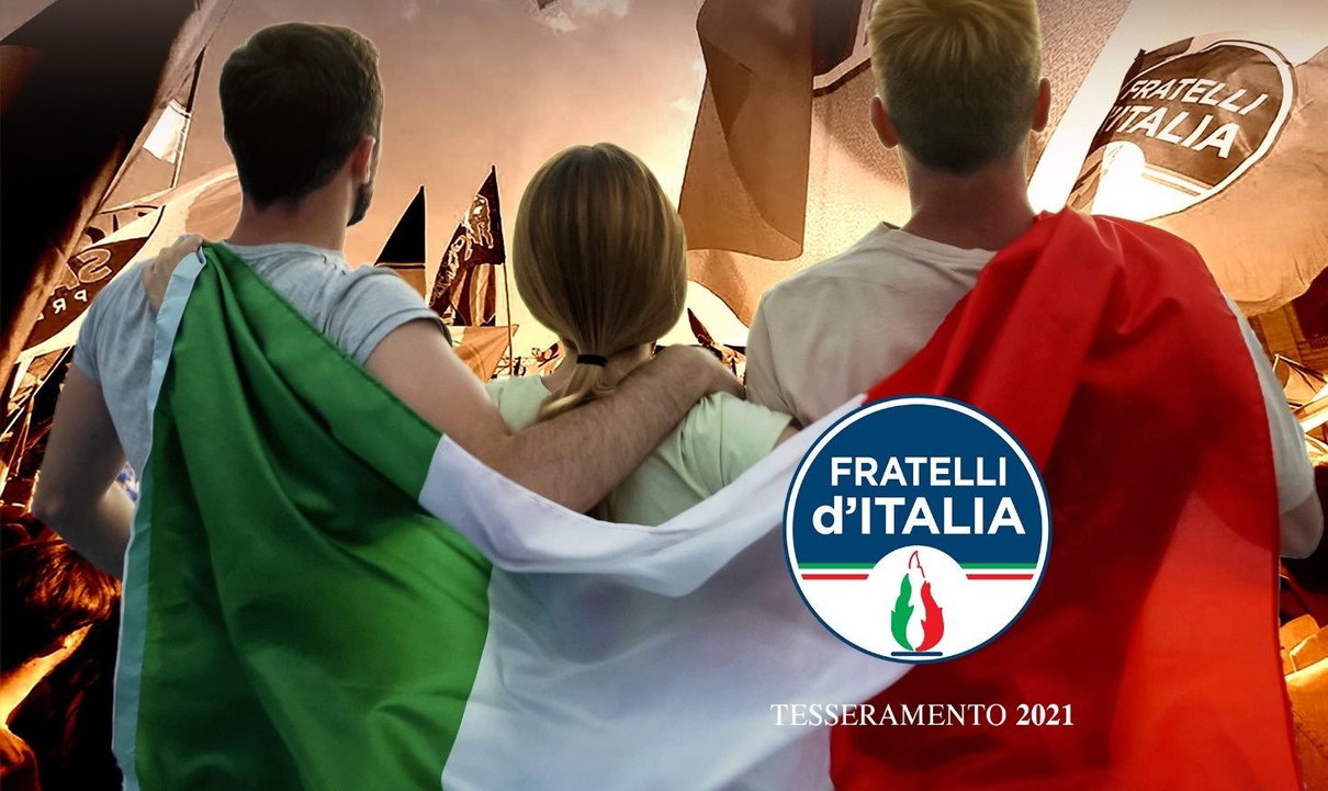 La campagna social di tesseramento di FdI con ‘l’intruso’ article-post