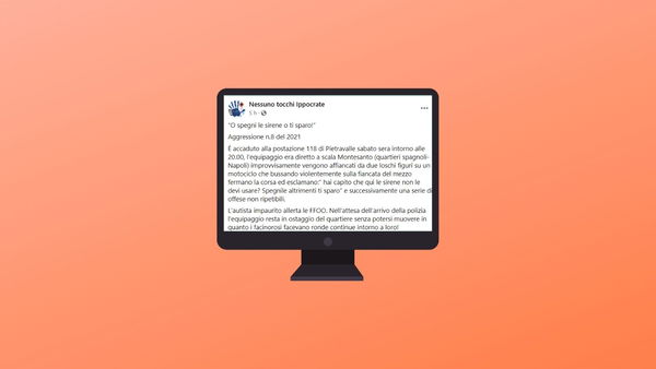 La denuncia social sulla Camorra che vieta le sirene delle ambulanze perché troppo simili a quelle della polizia