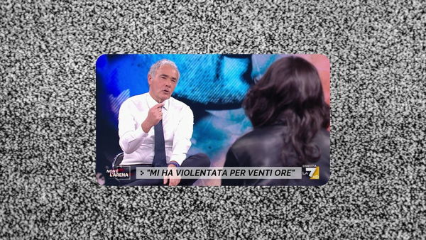 A Non è l’arena Giletti è arrivato a chiedere a una vittima di Genovese «che tipo di dolore hai provato?»