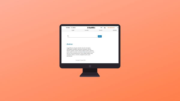 Repubblica si impegna a confrontarsi su «diverso» sinonimo di «omosessuale»