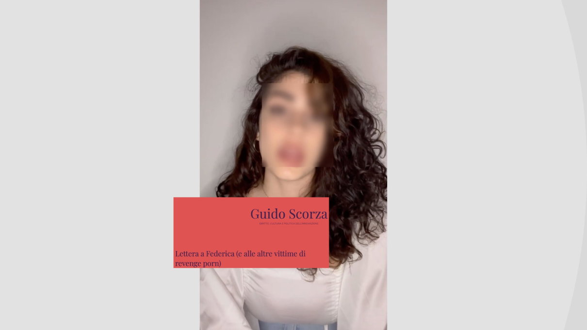 Scorza (collegio del Garante) a Federica: «Scusaci se non abbiamo fatto abbastanza» article-post