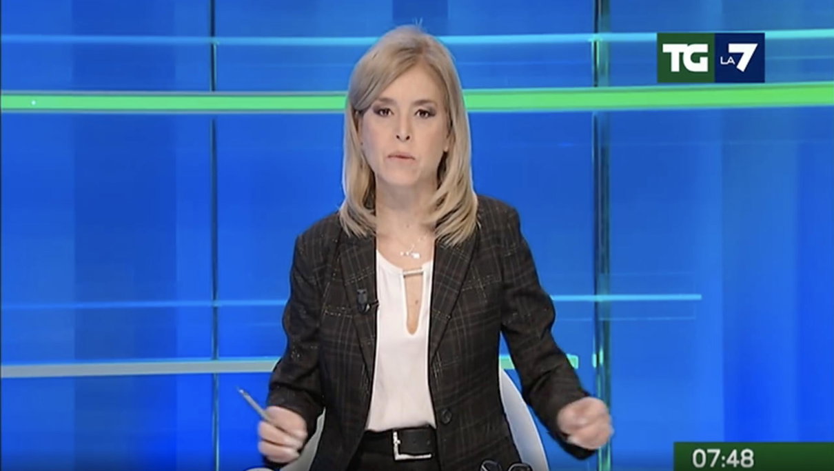La bufala della giornalista di La7 felice per l’eliminazione della Juve article-post