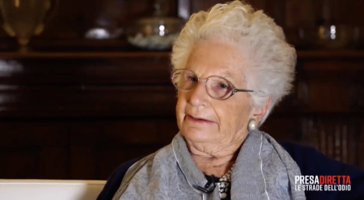 Liliana Segre sugli haters: «Hanno tempo da perdere e mi augurano la morte. Ma lo sanno che ho 90 anni?» article-post