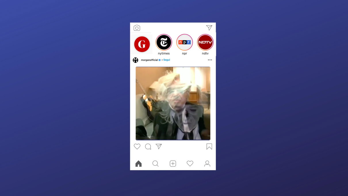 La contro-programmazione di Morgan su Instagram contro Bugo, ecco «Le brutte intenzioni» article-post