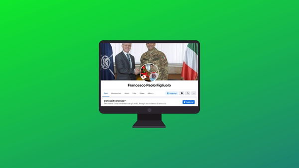 La storia del profilo Facebook (falso) del nuovo commissario Figliuolo