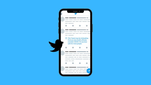 Le 4 ammonizioni di Twitter se diffondi bufale sui vaccini (alla quinta sei fuori)