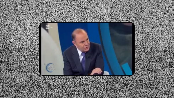 Bruno Vespa a Porta a Porta dimostra di non conoscere la differenza tra infezione e malattia