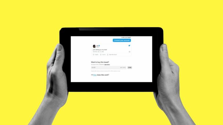 C’è chi è disposto a pagare 1,5 milioni di dollari per diventare proprietario del primo tweet mai twittato C’è chi è disposto a pagare 1,5 milioni di dollari per diventare proprietario del primo tweet mai twittato