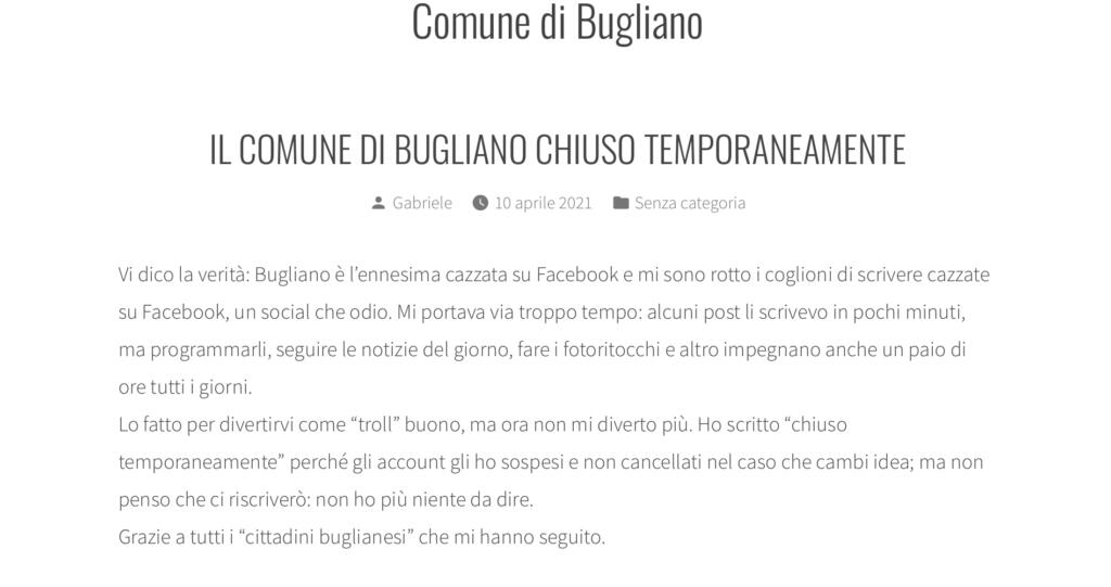 comune di Bugliano