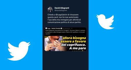 David Allegranti chiede alla Lega di non usare la sua immagine per fare comunicazione politica article-post