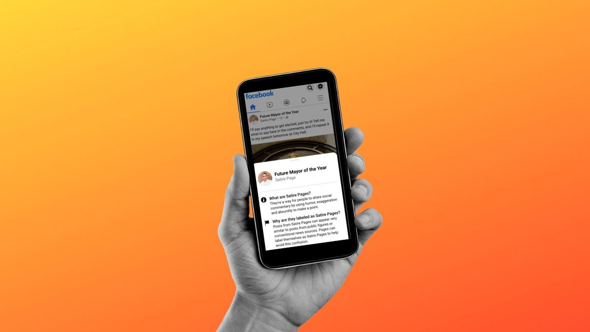 Facebook introduce l’etichetta “pagina satirica” per aiutarci a non confondere realtà e satira article-post