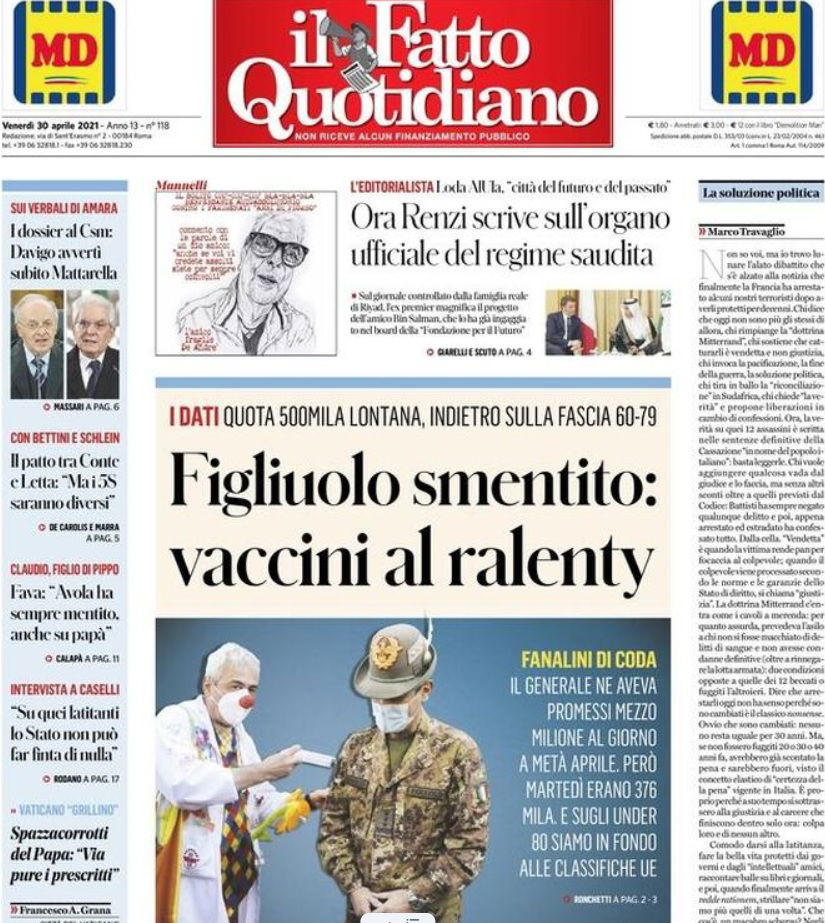 fatto quotidiano vaccini