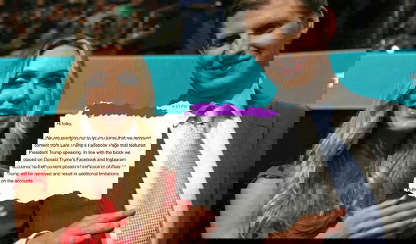 Facebook va a cercare (e a rimuovere) i video di Trump anche sul profilo della nuora