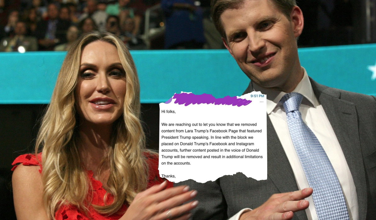 Facebook va a cercare (e a rimuovere) i video di Trump anche sul profilo della nuora article-post