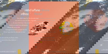 Chiamarsi Bruno Peres e dimenticarsi di rinnovare il dominio del proprio sito web article-post