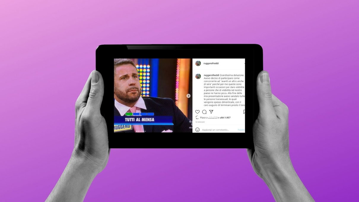 Ad “Avanti un altro” l’augurio per le persone trans di un concorrente non è stato mandato in onda article-post