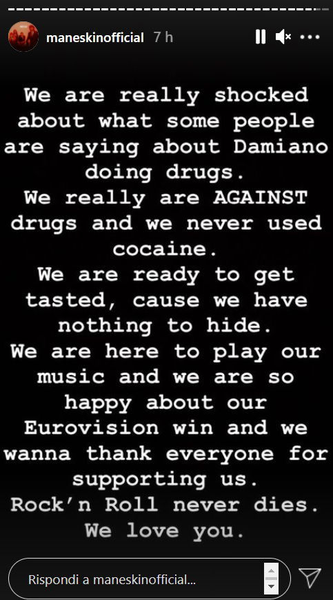 bufala damiano cocaina