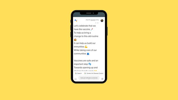 Se ti vaccini, Google ti canta la «canzone del vaccino»