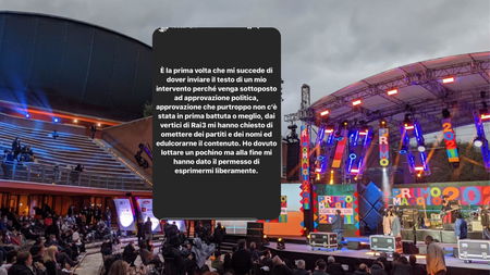 Fedez ha confermato che Raitre non aveva approvato la prima versione del suo discorso al Primo Maggio article-post