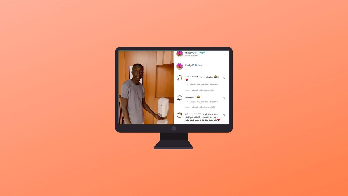 La stella di Khaby Lame brilla anche su Instagram: ora ha più follower di Fedez article-post