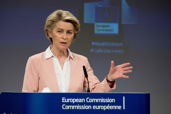 G7, von der Leyen twitta e inciampa sul profilo fake di Draghi