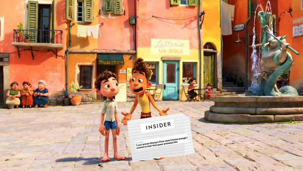 Attenzione: è solo un articolo di Insider che ha detto che “Luca” della Disney non è abbastanza coraggiosamente LGBT