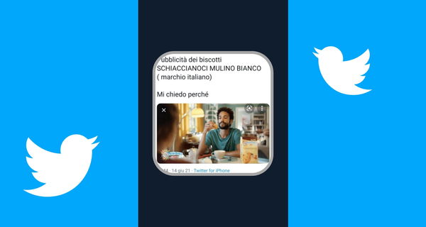 Può un account con meno di 2000 followers essere un parametro per una «polemica contro il Mulino Bianco»?
