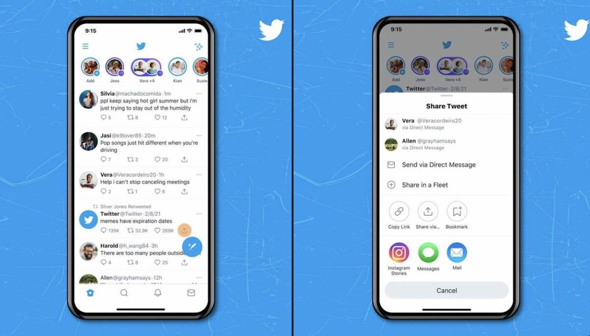 Basta screenshot: ora i tweet potranno essere condivisi direttamente su Instagram (ma non per tutti) article-post
