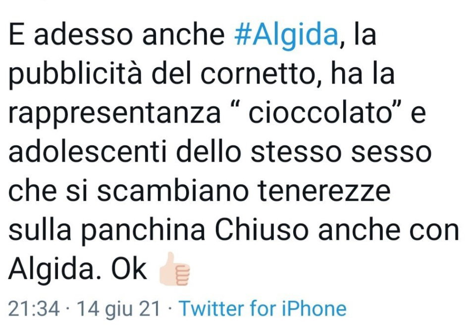 algida in tendenza