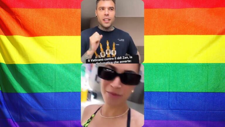 Il mondo social, da Fedez a Elodie, deve ricordare al Vaticano che siamo uno stato laico Il mondo social, da Fedez a Elodie, deve ricordare al Vaticano che siamo uno stato laico