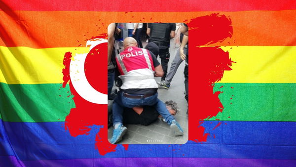 Al Pride di Istanbul un poliziotto ha premuto per un minuto il ginocchio sul collo di un giornalista