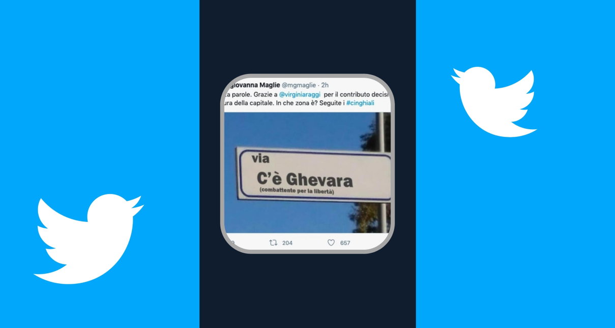Mariagiovanna Maglie e la colpa della Raggi per la targa fake di via C’è Ghevara article-post