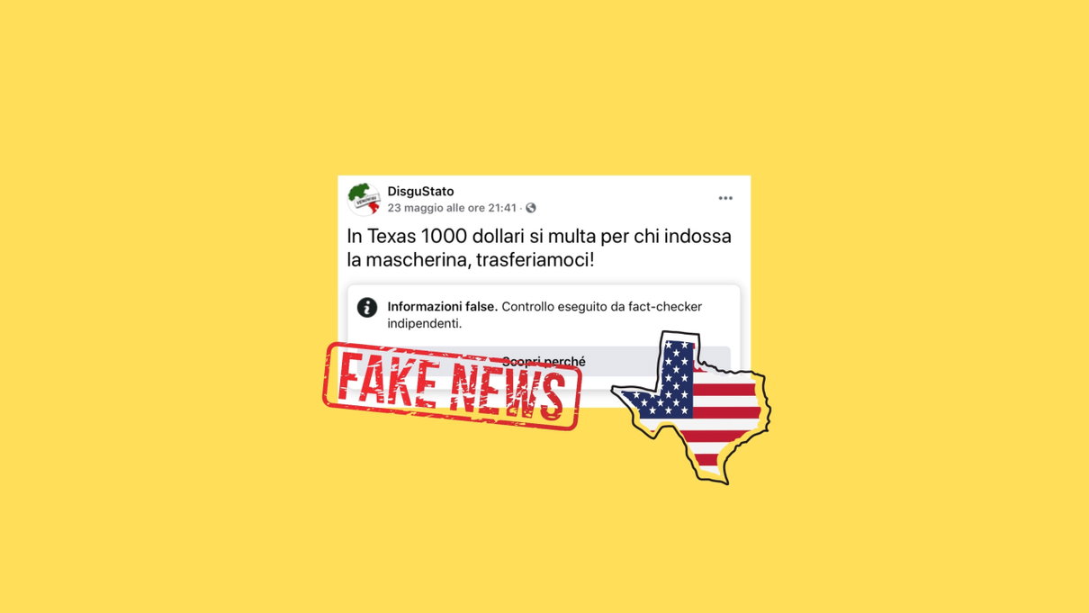 Ma come potete anche solo pensare che il Texas vi multi perché indossate la mascherina? article-post