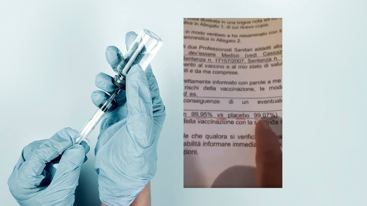 I complottisti stanno facendo girare un falso modulo per il consenso informato al vaccino Pfizer article-post