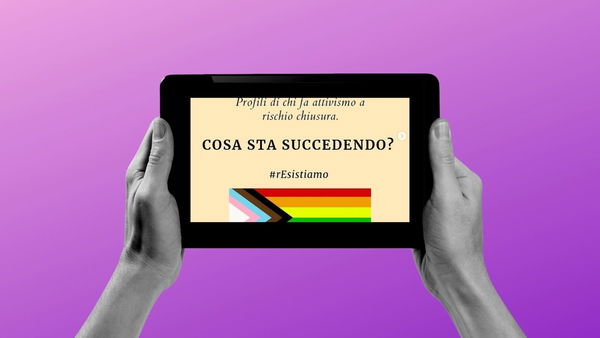 La risposta al ban su Instagram per gli attivisti femministi e LGBTQ+ è #rEsistiamo