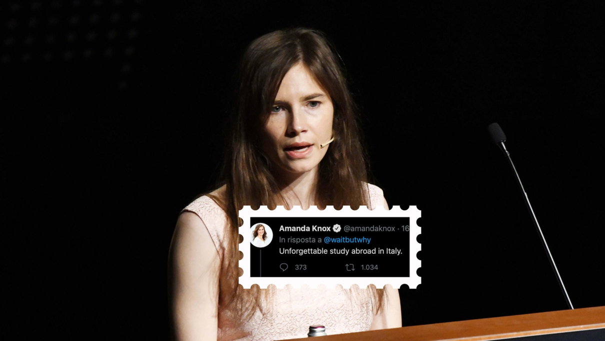 Il tweet di Amanda Knox su una horror story in 5 parole: «Indimenticabile esperienza studio in Italia» article-post