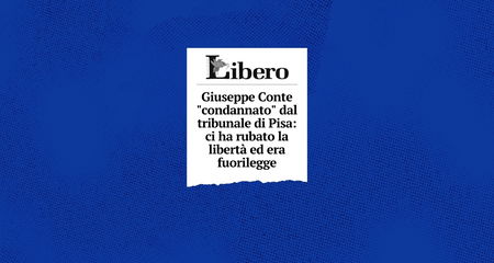 No, Giuseppe Conte non è stato condannato dal Tribunale di Pisa article-post