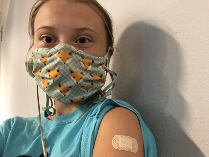 Le bufale e le offese sotto al post in cui Greta Thunberg dice di essersi vaccinata article-post