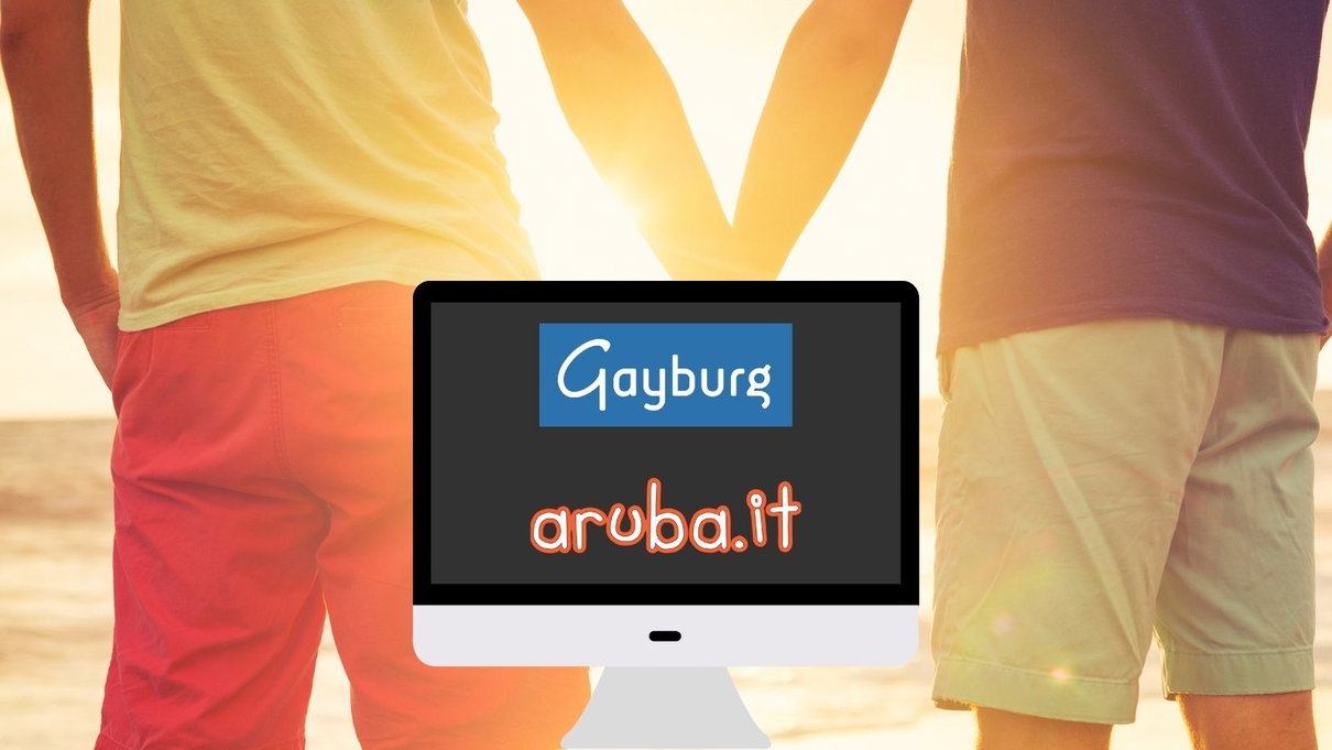 Aruba scrive a Gayburg per chiedere la rimozione di alcuni contenuti pena la sospensione del servizio article-post