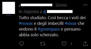commenti green pass salvini