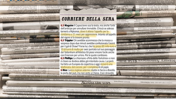 Se le pagelle «inglesi» del Corriere della Sera sembrano un casellario giudiziale